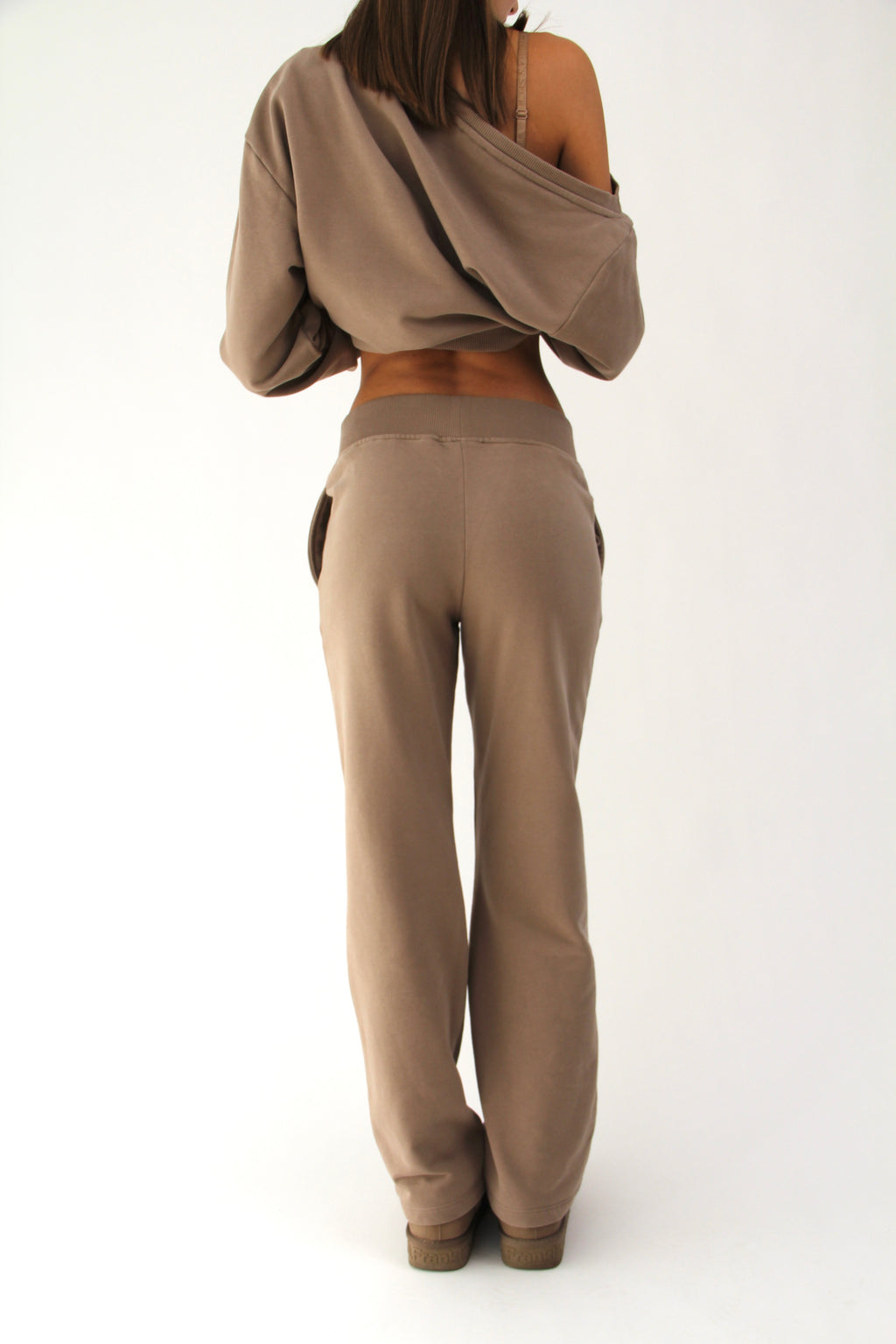 EVERYDAY STRAIGHT LEG PANTS NOUGAT