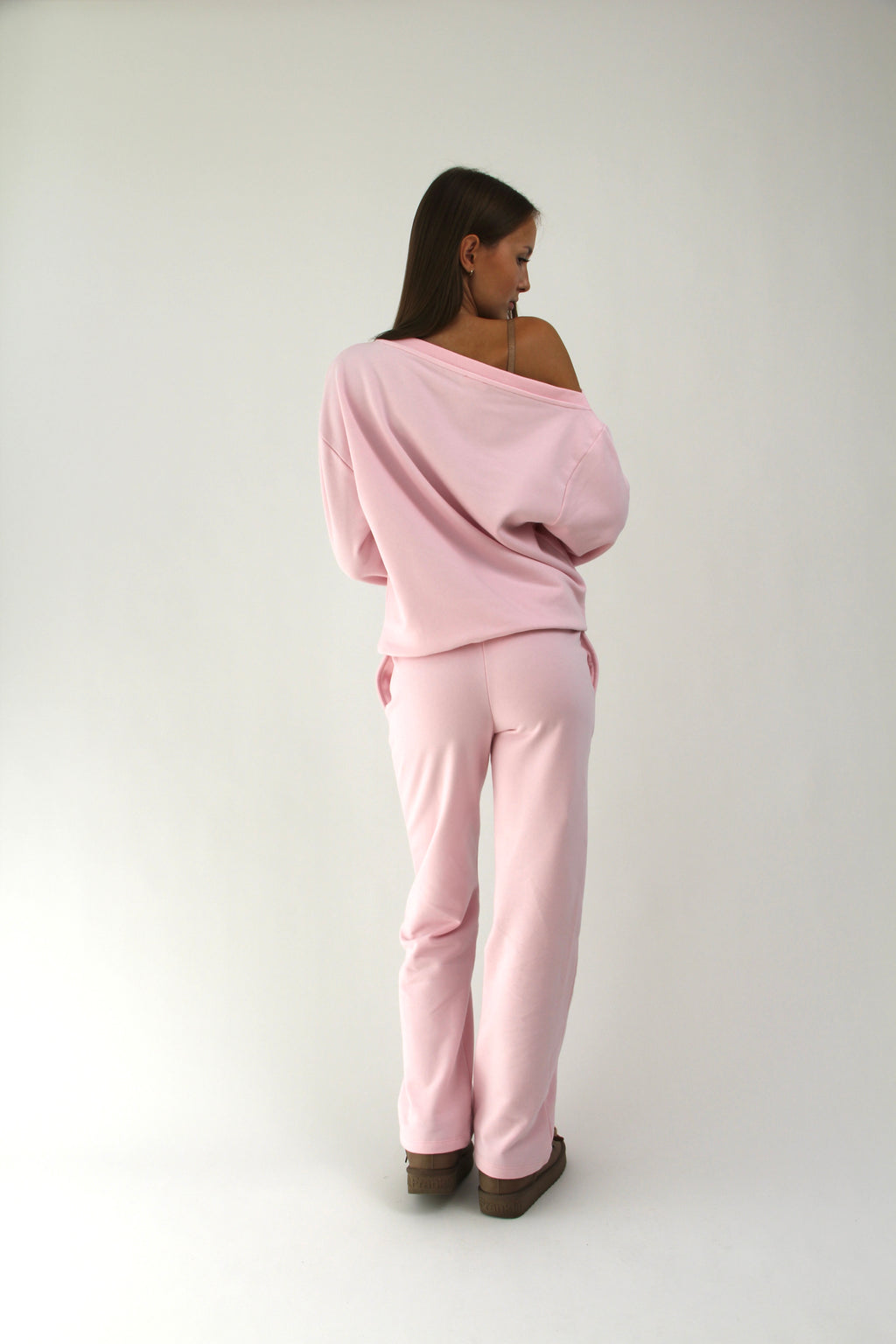 EVERYDAY STRAIGHT LEG PANTS FRESH PINK
