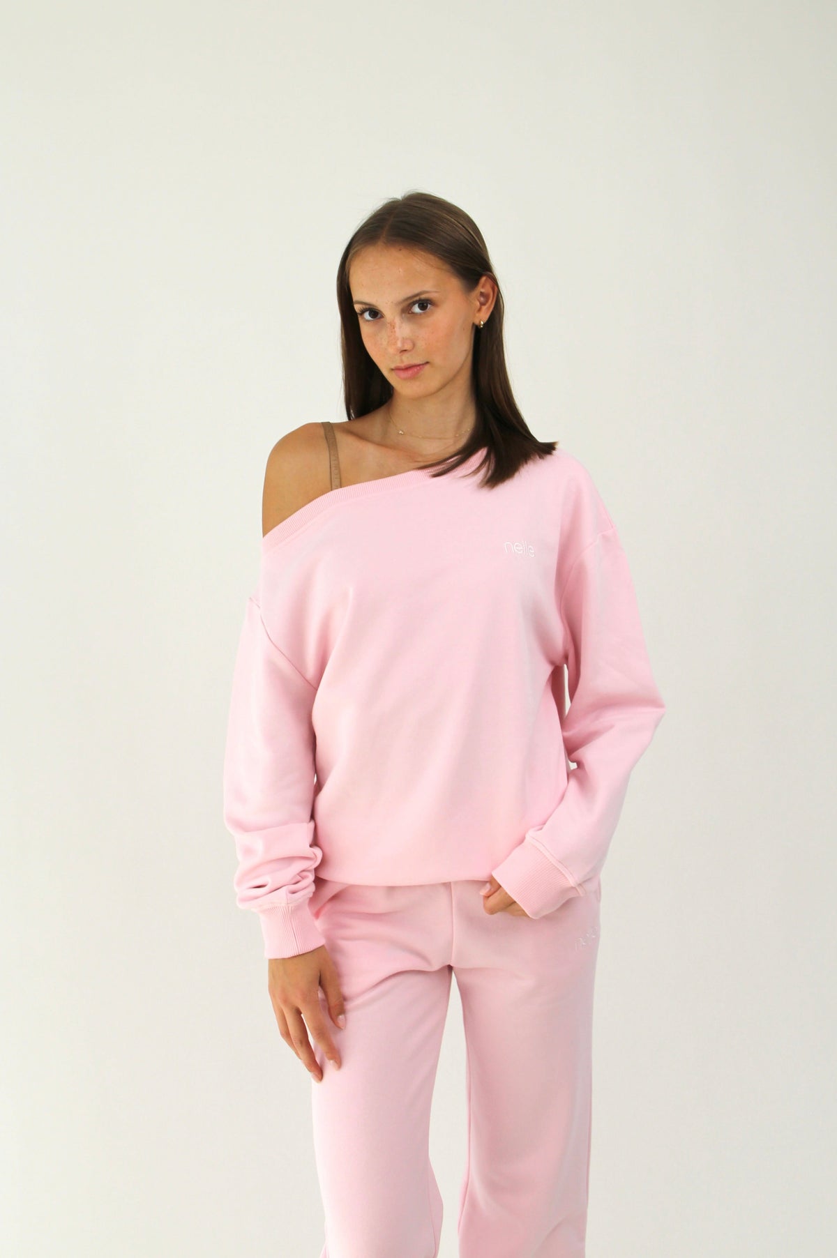 EVERYDAY OFF SHOULDER TOP FRESH PINK